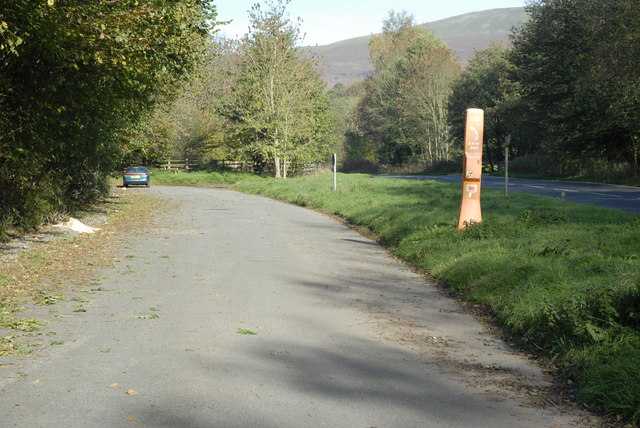 File:Lay-by and picnic area off the A479T - Geograph - 271912.jpg