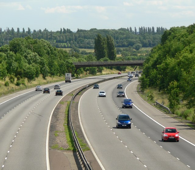 File:M1 Motorway - Geograph - 490805.jpg