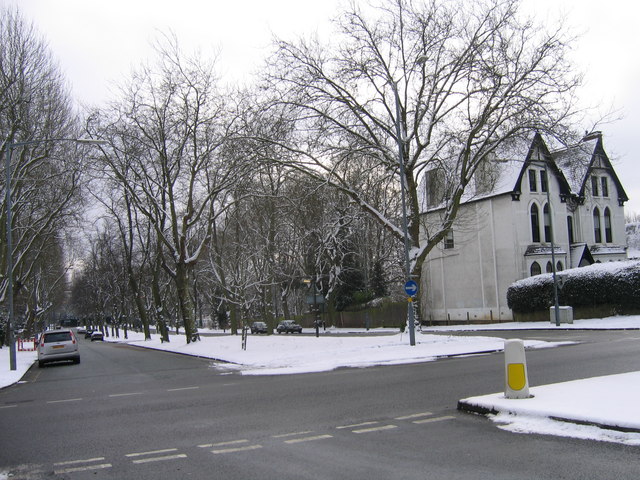 File:Pebble Mill Road junction with A38 Bristol Road - Geograph - 1145860.jpg