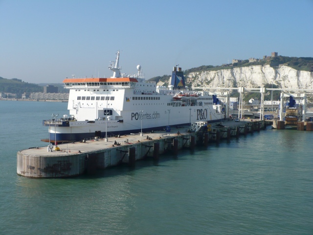 File:P&O ferry at Eastern Dock, Dover - Geograph - 587641.jpg