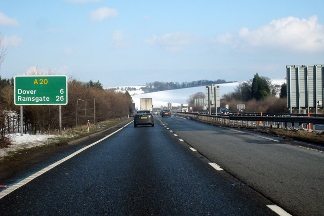 File:A20 Road - Geograph - 1711986.jpg