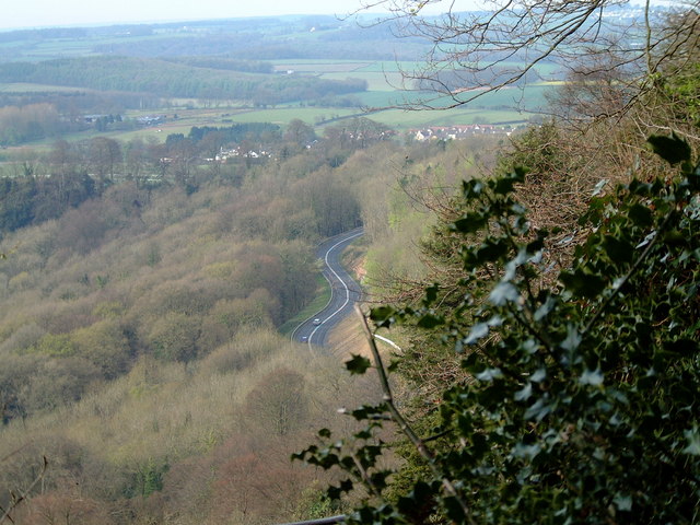 File:The A466 from The Wyndcliffe.jpg