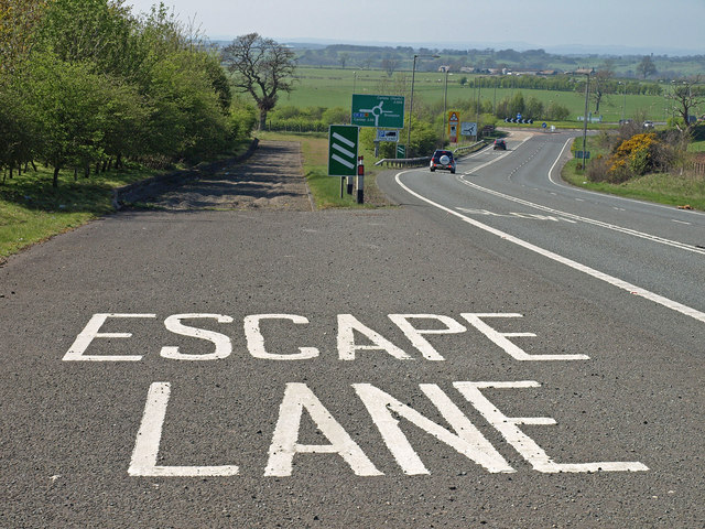 File:Escape Lane (C) wfmillar - Geograph - 1261005.jpg