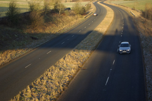 File:A591 west of Kendal - Geograph - 1099012.jpg