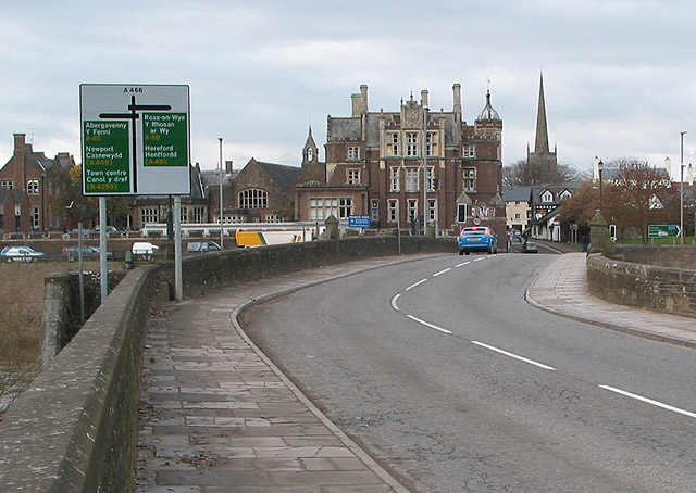 File:A466 crosses the Wye.jpg