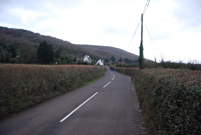 File:The road to Porlock Weir - Geograph - 1658899.jpg