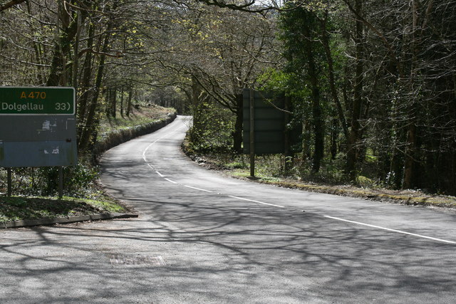 File:The A470 at Betws-y-Coed - Geograph - 1248624.jpg