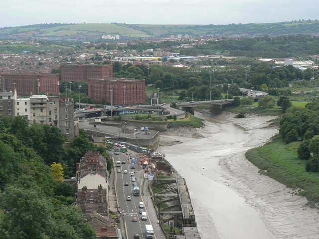 File:Clifton- view from the bridge - Geograph - 854365.jpg