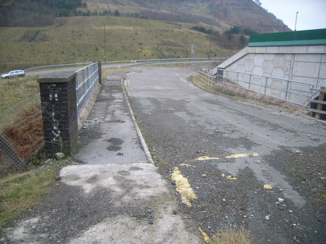 File:Disused road (A4046) at Cwm - Geograph - 634034.jpg