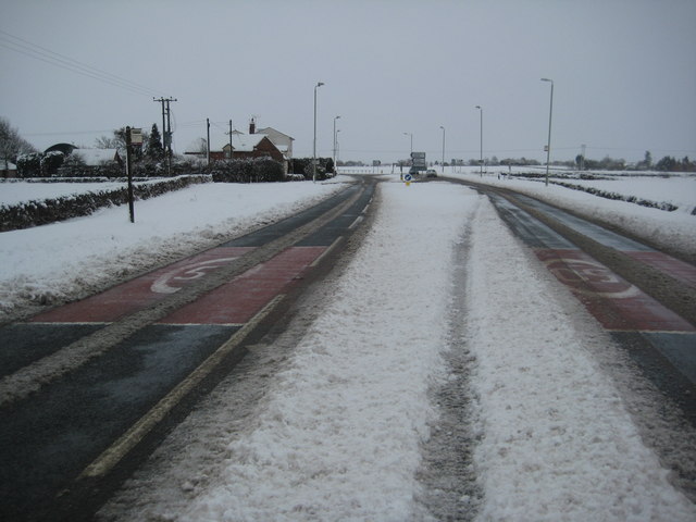 File:A38 junction with the A4104 - Geograph - 1670442.jpg