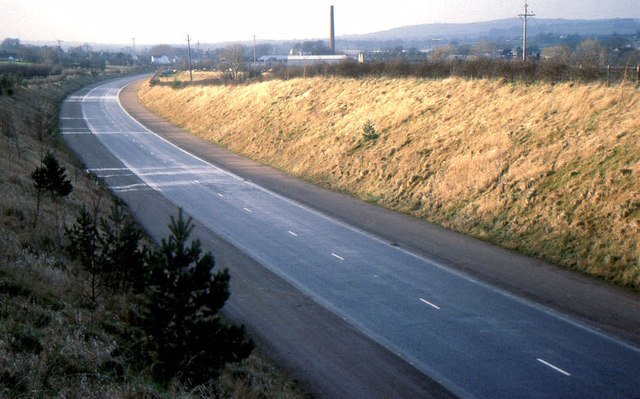 File:The Ballyclare bypass (1979) - Geograph - 3352299.jpg