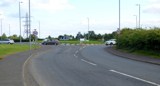 File:Red Smiddy roundabout - Geograph - 5895166.jpg