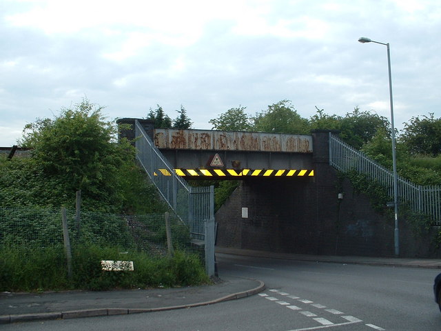 File:Robin Hood Lane Rail Bridge - Geograph - 564063.jpg