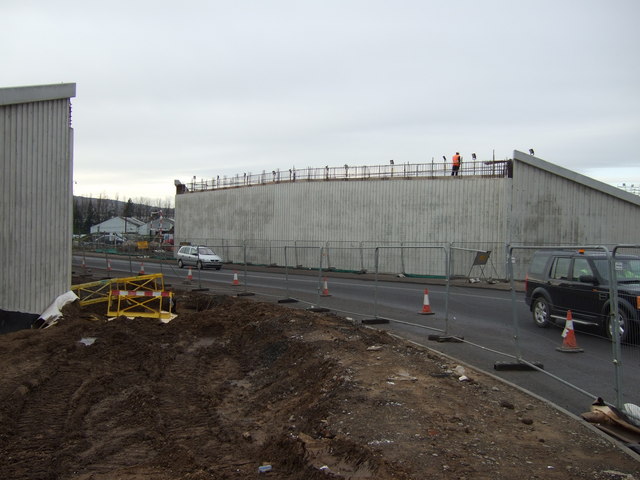 File:Fullarton Roundabout West Bridge - Geograph - 1719622.jpg