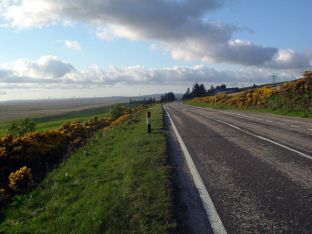 File:A9 northbound near Hill of Rangag (C) Les Harvey - Geograph - 825880.jpg