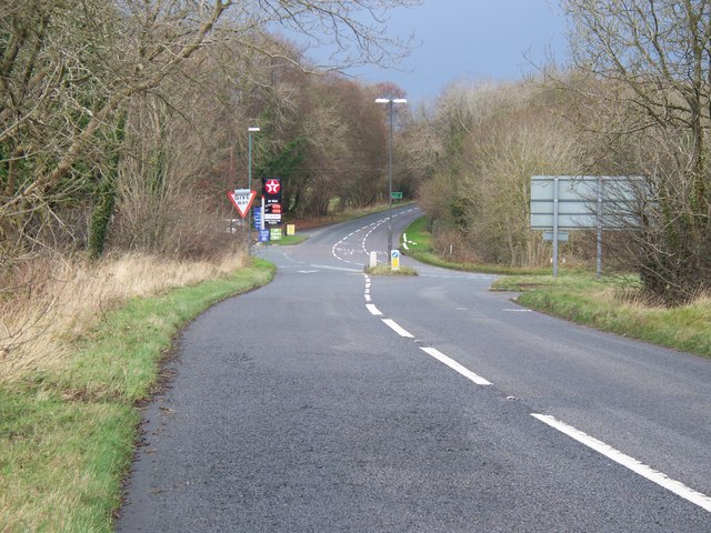 File:Road junction - Geograph - 1605351.jpg