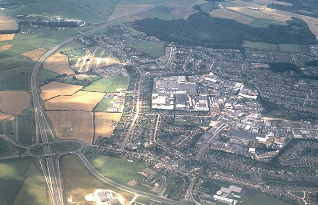 File:Aerial view towards Cressex - Geograph - 987696.jpg