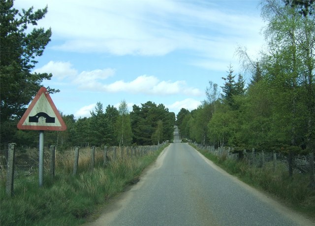 File:Approach to a bridge over Allt na Coille - Geograph - 443230.jpg