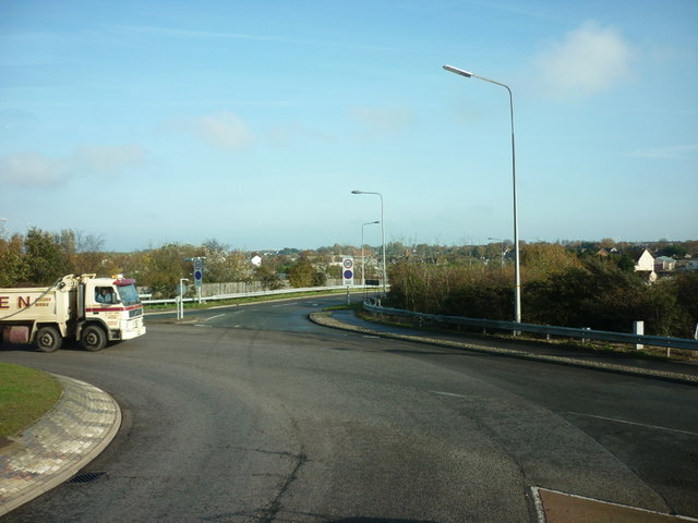 File:Runham Road from Acle New Road - Geograph - 2680880.jpg