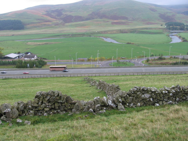 File:The M74 motorway, the A702 and the River Clyde near.jpg