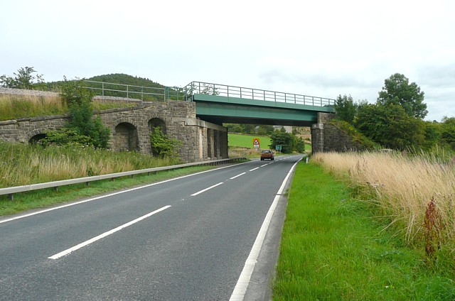 File:Bridge over the A65, Settle - Geograph - 1450811.jpg