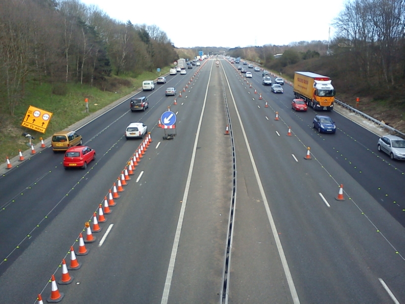 File:M27 Park Gate roadworks.jpg