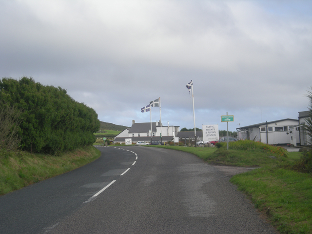 File:B3306 as it passes Land's End Airport - Geograph - 912143.jpg