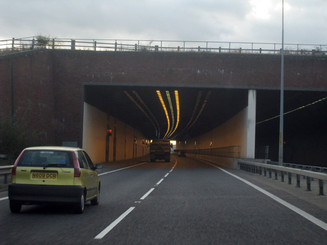 File:Tunnel Below Golf Course - Geograph - 1555568.jpg