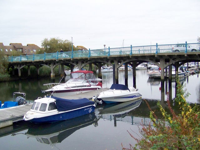 File:River Stour and Tuckton Bridge - Geograph - 1551152.jpg