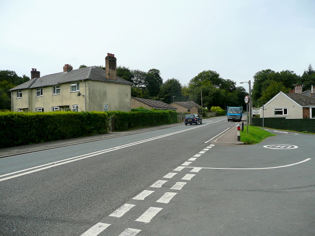 File:Monmouth Road, A4136 at Edge End - Geograph - 1431824.jpg
