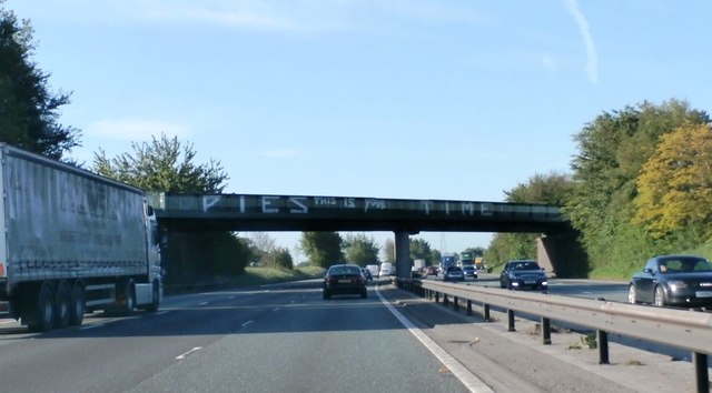 File:'Pies This is Your Time' - Graffiti - Geograph - 4514380.jpg