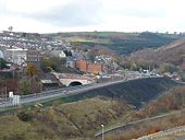 Northern end of the Bargoed bypass - Geograph - 1052111.jpg