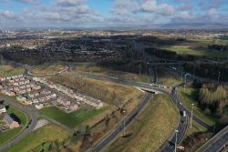 A8(M) Baillieston aerial.jpg