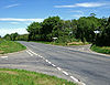 Crossroads at the Trent to Sandford Orcas road - Geograph - 442106.jpg