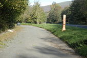 Lay-by and picnic area off the A479T - Geograph - 271912.jpg