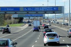 M8, Junction 25A - Geograph - 3951851.jpg
