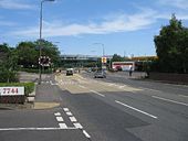 Telford Road approaching Crewe Toll roundabout - Geograph - 1373007.jpg