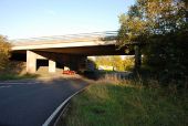 Roundabout under the A10 bridge - Geograph - 273632.jpg