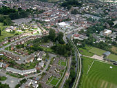 Welshpool and the A490.jpg