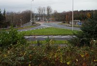 Woodhall roundabout - Geograph - 3818035.jpg