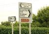 Road signs, Ballylumford - Geograph - 1418568.jpg
