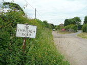 Road to Whittington - only - Geograph - 848384.jpg