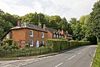 Houses along the A3090 - Geograph - 959373.jpg