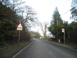 White Hill looking towards Mount Vernon Hospital - Geograph - 3351514.jpg