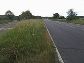 A4074 nearing the Golden Balls roundabout - Geograph - 1385154.jpg