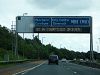 Gantry sign on the M80 motorway - Geograph - 5485417.jpg