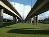 A406 Redbridge - Twin Flyovers looking south - Coppermine - 11292.jpg