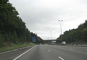 M5 northbound - approaching junction 3 - Geograph - 940066.jpg