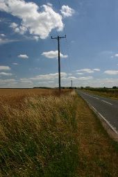 Minor road to Heydon - Geograph - 200052.jpg