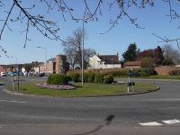 Small roundabout on the A32 - Geograph - 1364064.jpg